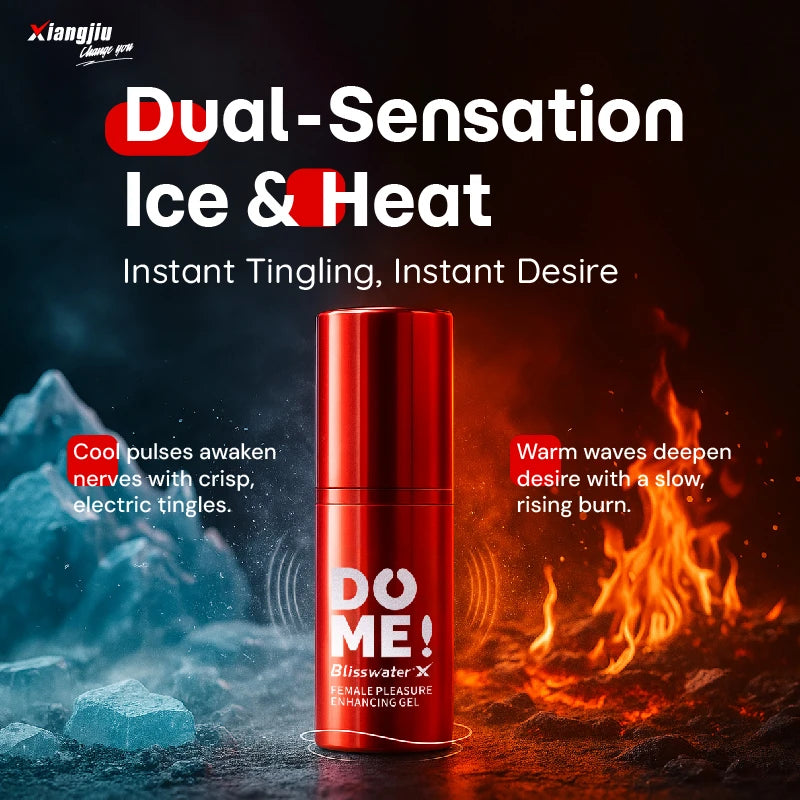 Xiangjiu Women’s Arousal Vibration Liquid – World’s First Sensation-Enhancing Intimate Gel for Couples, 15ml Gentle Non-Greasy Formula