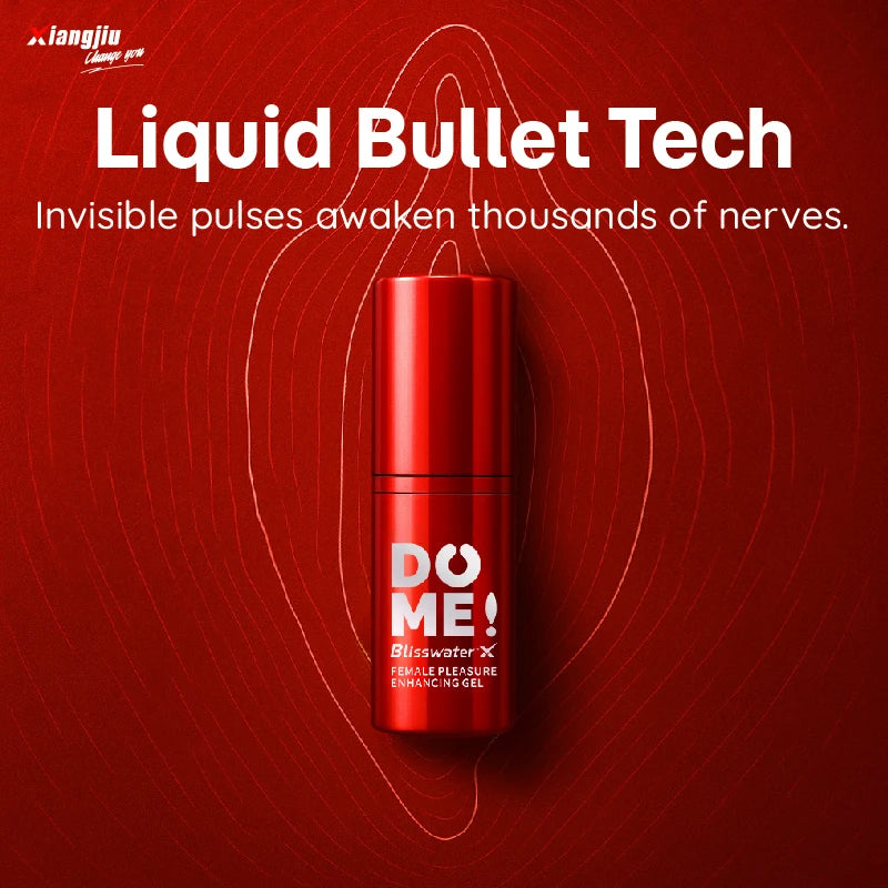 Xiangjiu Women’s Arousal Vibration Liquid – World’s First Sensation-Enhancing Intimate Gel for Couples, 15ml Gentle Non-Greasy Formula