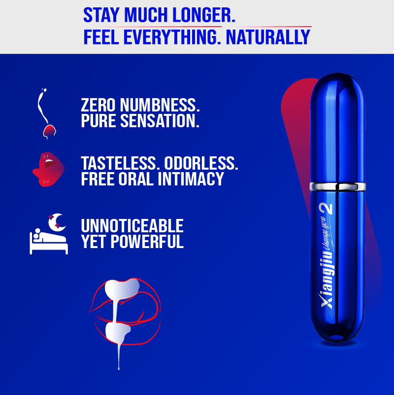 Xiangjiu Delay Spray Gen2 – Upgraded Formula to Last Longer - xiangjiustore