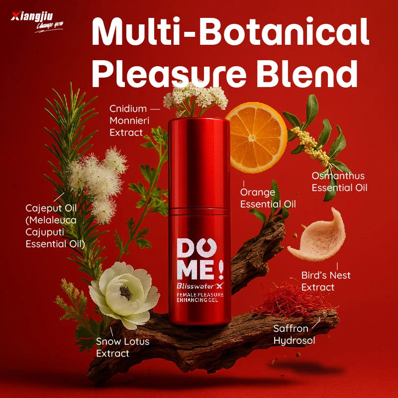 Xiangjiu Women’s Arousal Vibration Liquid – World’s First Sensation-Enhancing Intimate Gel for Couples, 15ml Gentle Non-Greasy Formula