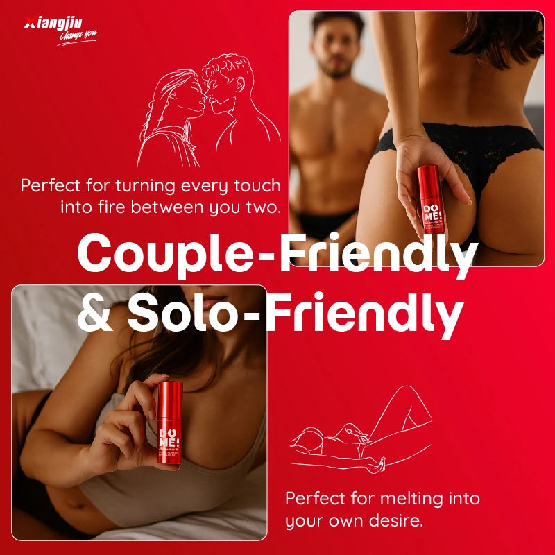 Xiangjiu Women’s Arousal Vibration Liquid – World’s First Sensation-Enhancing Intimate Gel for Couples, 15ml Gentle Non-Greasy Formula