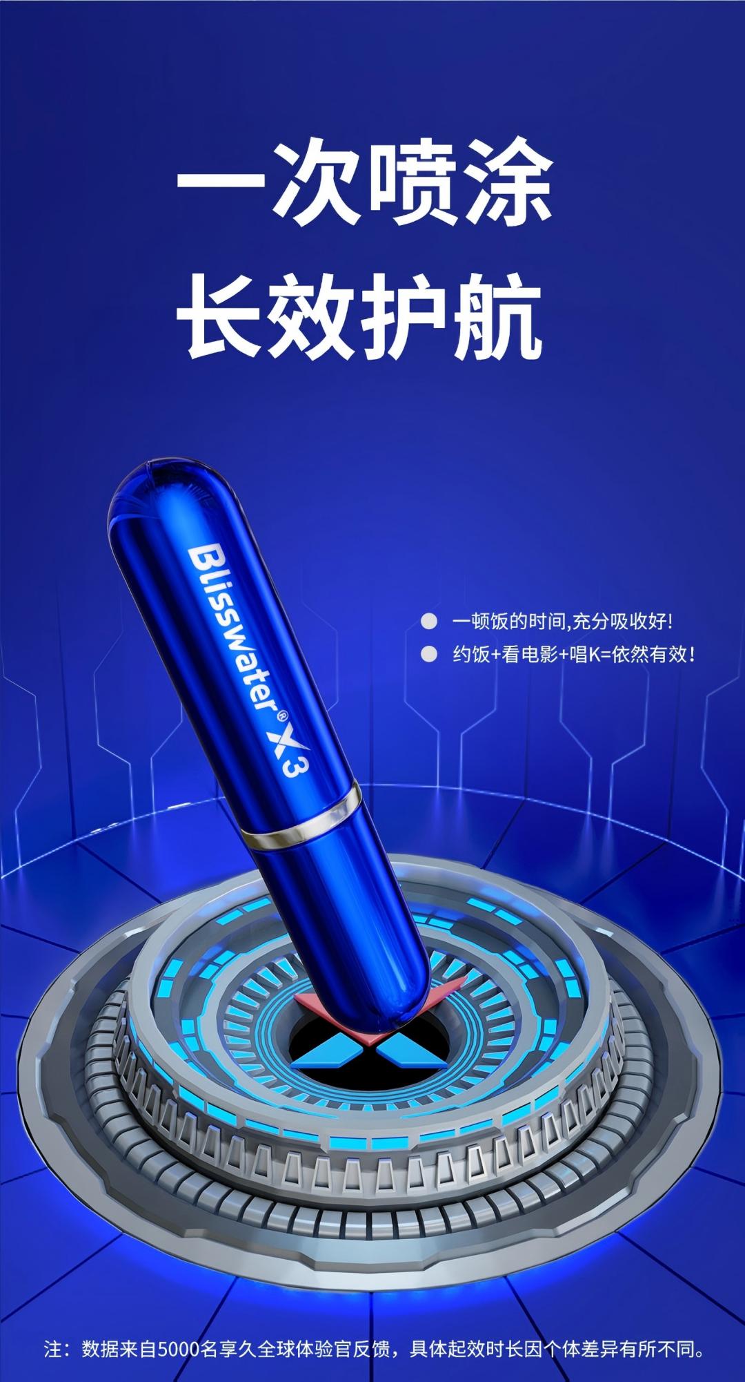 Xiangjiu Delay Spray for Men – Plant-Based, Non-Numbing & Gentle Formula, 15-Min Onset | XJ III China Edition