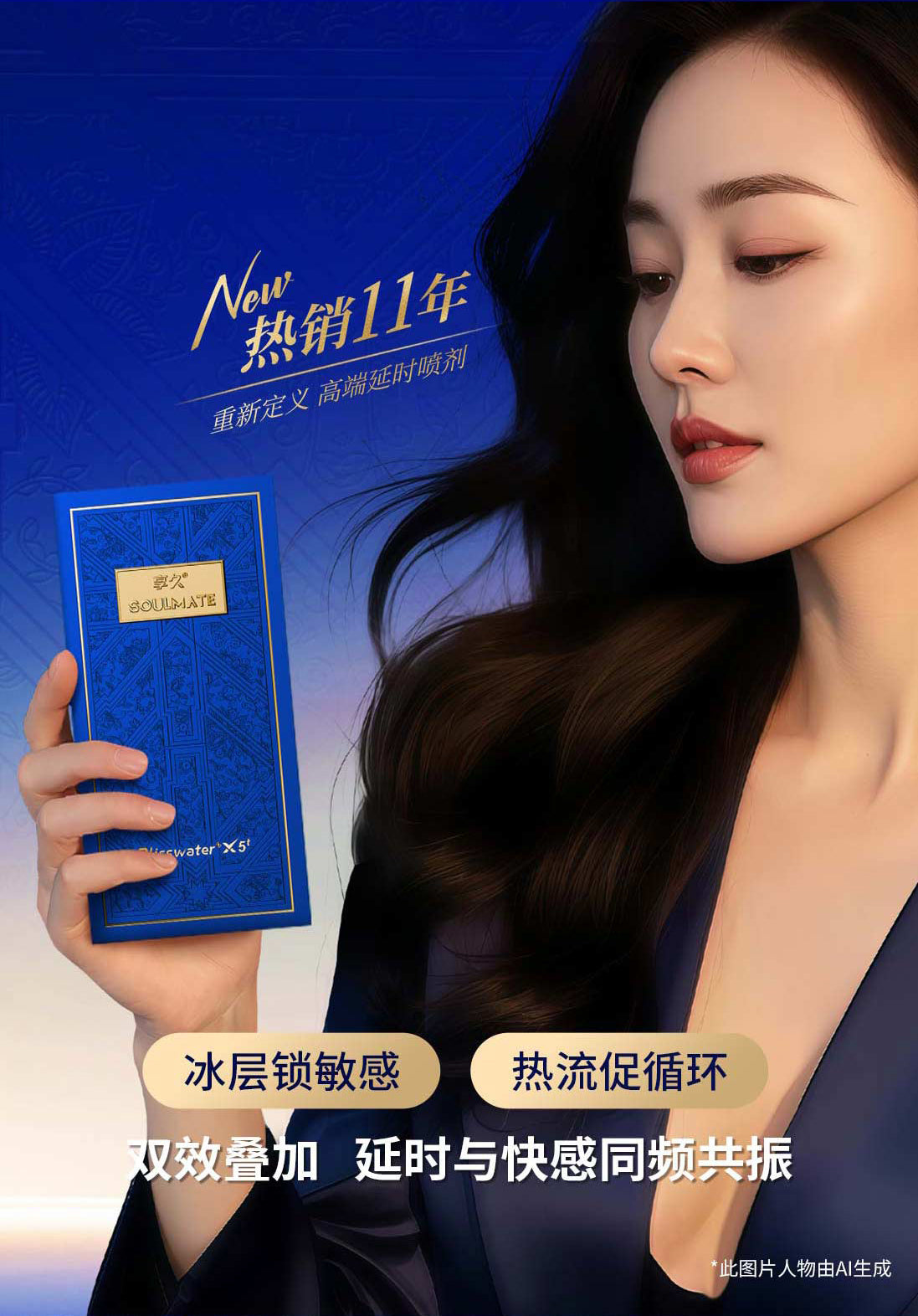 Xiangjiu Delay Spray for Men – 5-Minute Fast-Acting Herbal Formula, No Numbness or Burning, Gentle & Mild Sensation, 6ml (Xiangjiu 5th Gen Extraordinary Series)