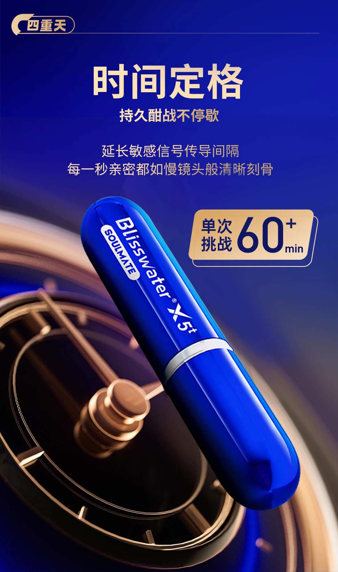 Xiangjiu Delay Spray for Men – 5-Minute Fast-Acting Herbal Formula, No Numbness or Burning, Gentle & Mild Sensation, 6ml (Xiangjiu 5th Gen Extraordinary Series)